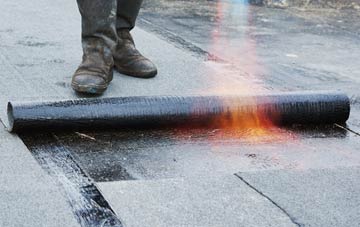 flat roof waterproofing Hawthorns, Staffordshire